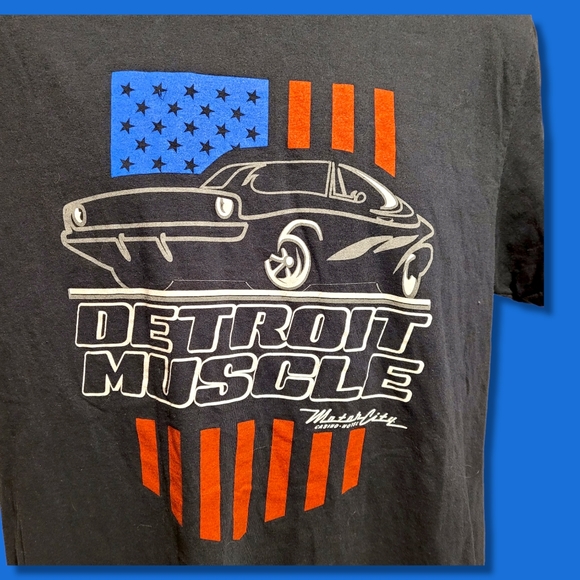 Detroit Muscle Car T-shirt - Picture 2 of 6